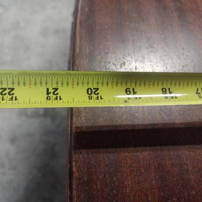 Vintage Solid Wood Bow Front Buffet/Sideboard