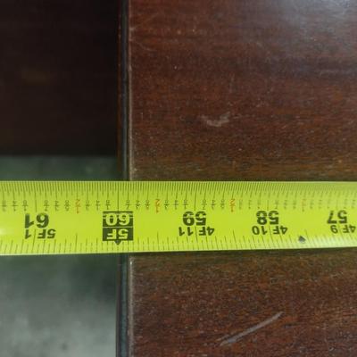 Vintage Solid Wood Bow Front Buffet/Sideboard