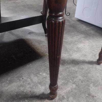 Vintage Solid Wood Bow Front Buffet/Sideboard