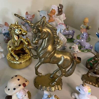 Lot of Primarily Unicorn Figurines