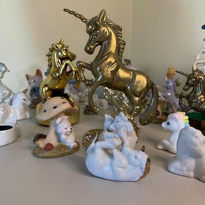 Lot of Primarily Unicorn Figurines