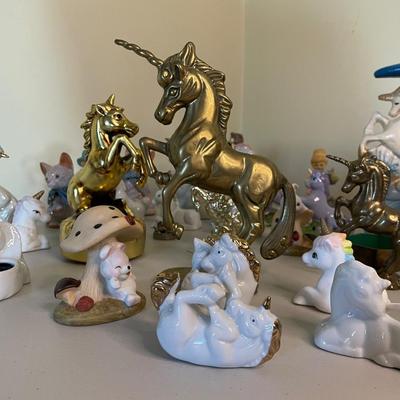 Lot of Primarily Unicorn Figurines