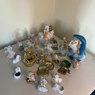 Lot of Primarily Unicorn Figurines
