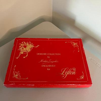Vintage Lefton Glass Plate - Christmas Collection - Michio Suzuki
