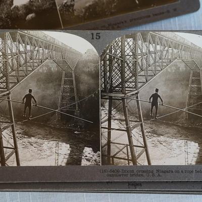 EARLY 1900'S STEREO-OPTIC CARDS OF NIAGRA FALLS