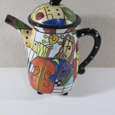 Teapot Studio Designs Works Picaso Inspired Teapot 11