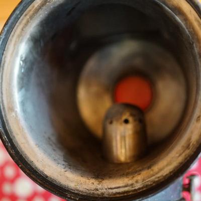 DIETZ DRIVING LAMP. ORIGINAL FINISH AND LENS.