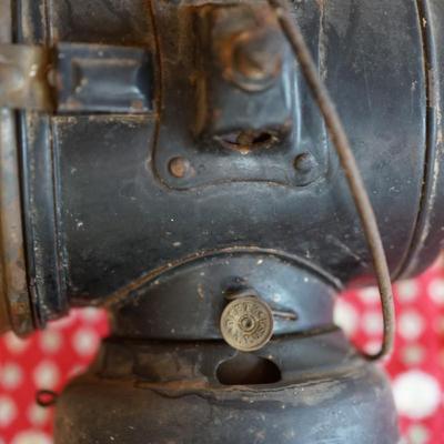 DIETZ DRIVING LAMP. ORIGINAL FINISH AND LENS.