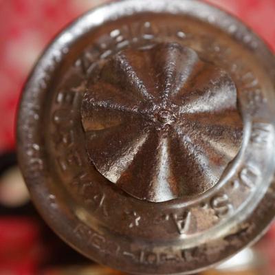 DIETZ EUREKAS BUGGY OR AUTO LANTERNS W/RED LENS MOUNTS INTACT