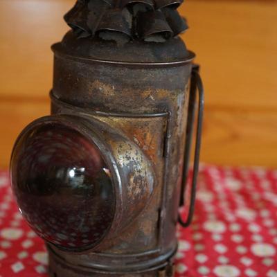 ANTIQUE POLICE/ SIGNAL LANTERN