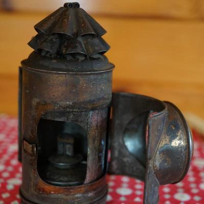 ANTIQUE POLICE/ SIGNAL LANTERN