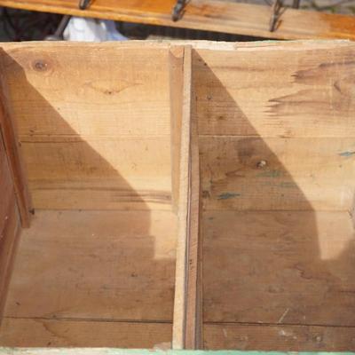 ORIGINAL WOODEN VINTAGE DIETZ "BLIZZARD" PACKING CRATE