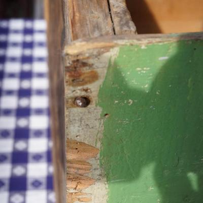 ORIGINAL WOODEN VINTAGE DIETZ "BLIZZARD" PACKING CRATE