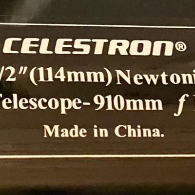 Celestron 4 1/2 Inch Newtonian Telescope