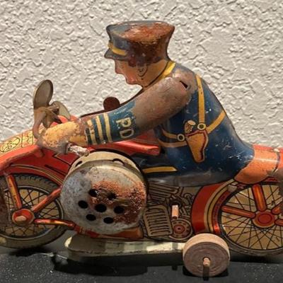 Two Antique Tin Toys