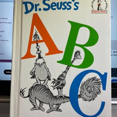 Dr Seuss's ABC Beginner Book by Dr Seuss in Good Preowned Condition.