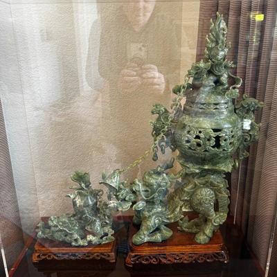 Solid Jade Statue