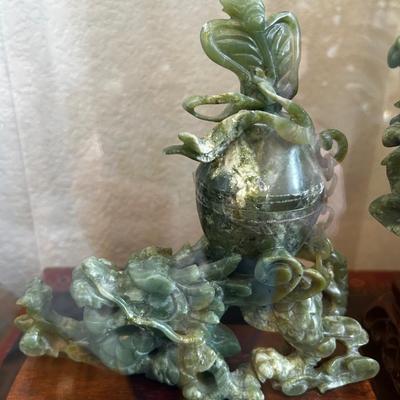Solid Jade Statue