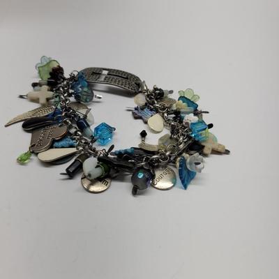 Hand Made vintage charm bracelet