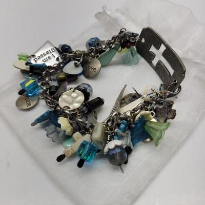 Hand Made vintage charm bracelet