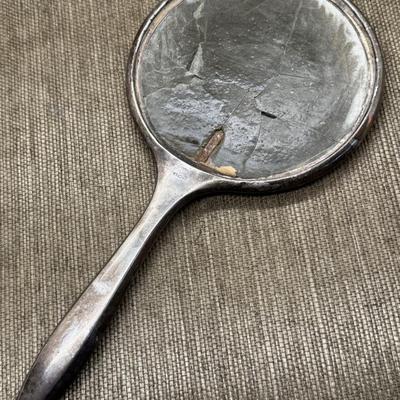 LOT 22 - Sterling Mirror - Scrap or Repair