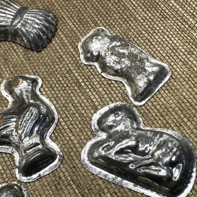 LOT 23 - Antique Small Candy Chocolate Molds