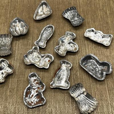 LOT 23 - Antique Small Candy Chocolate Molds