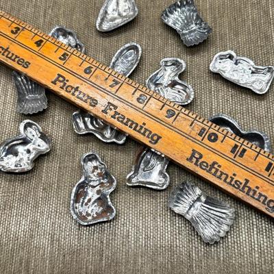 LOT 23 - Antique Small Candy Chocolate Molds
