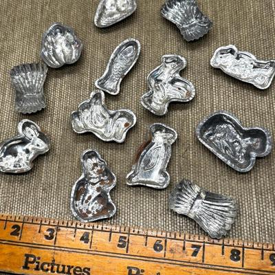 LOT 23 - Antique Small Candy Chocolate Molds