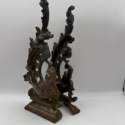 Antique Andirons (2) (See Description)