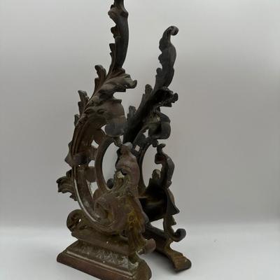 Antique Andirons (2) (See Description)