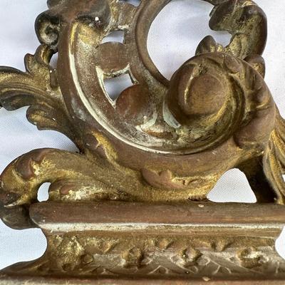 Antique Andirons (2) (See Description)