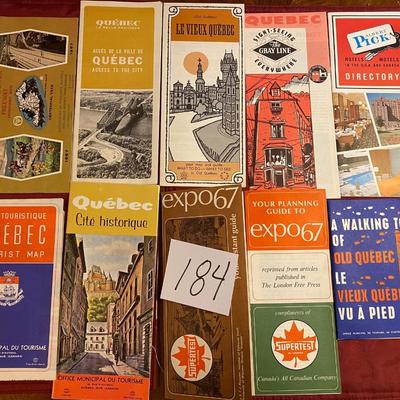 1967 Canada Trip Brochures