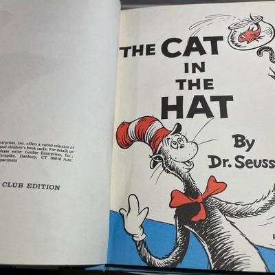 Vintage Dr Seuss "The Cat in the Hat" Beginners Book in Good Preowned Condition as Pictured.