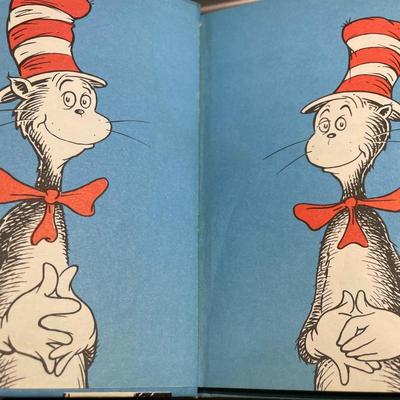 Vintage Dr Seuss "The Cat in the Hat" Beginners Book in Good Preowned Condition as Pictured.