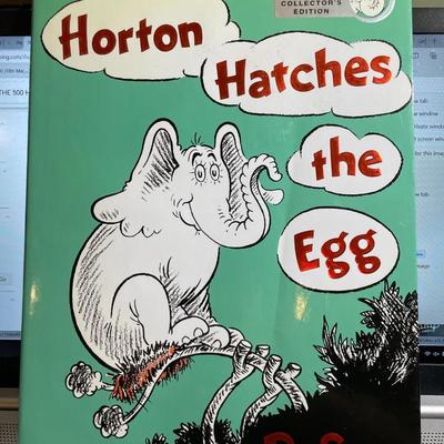 Horton Hatches the Egg Hardcover by Dr. Seuss Collector's Edition in Good Condition.