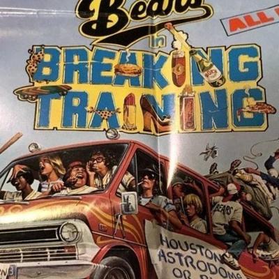 2 Vintage Bad News Bears 17"x23-3/4" Movie Posters Preowned from an Estate.