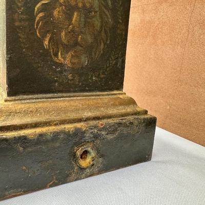 19th Century Hand Painted Lamp (See Description)
