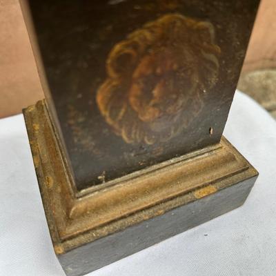 19th Century Hand Painted Lamp (See Description)