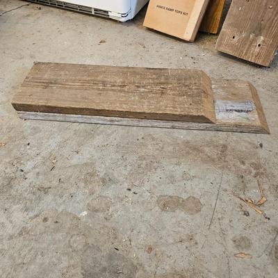 Wooden Car Ramps (G2-JS)