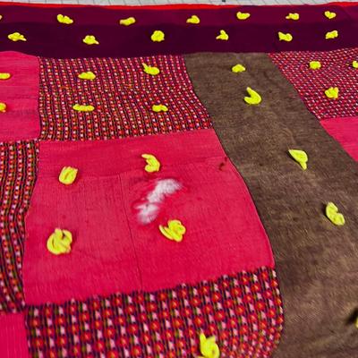 Another Patchwork Quilt Brown & Red