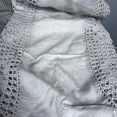 Pile of Vintage Linens 