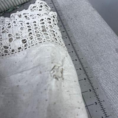 Pile of Vintage Linens 
