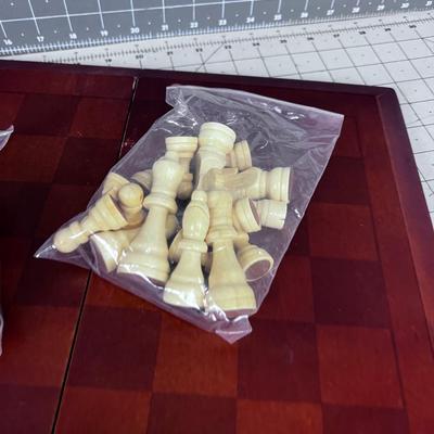 Like New, Travel CHESS & Checker Set