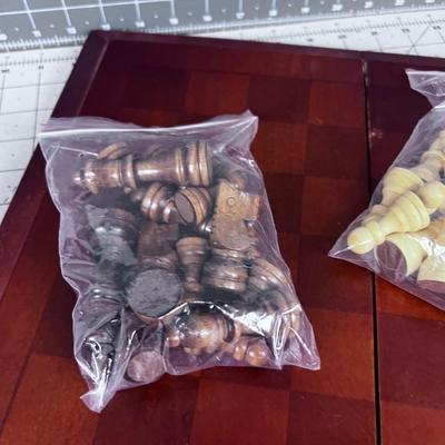 Like New, Travel CHESS & Checker Set