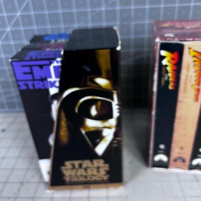 VHS - Indiana Jones & Star Wars Collection 
