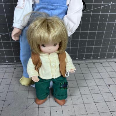2 Porcelain Dolls