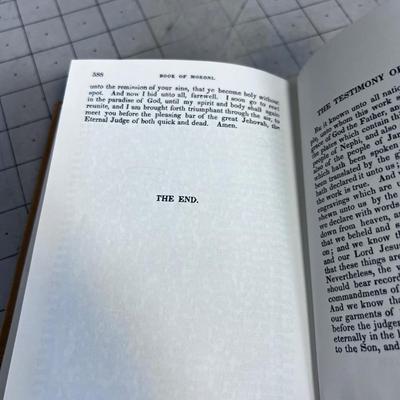 1980 Hard Back 150th Year Anniversary Edition of BOOK OF MORMON, a Facsimile Edition. 