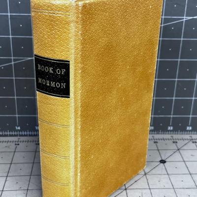 1980 Hard Back 150th Year Anniversary Edition of BOOK OF MORMON, a Facsimile Edition. 