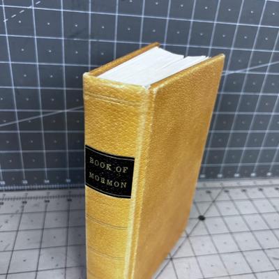 1980 Hard Back 150th Year Anniversary Edition of BOOK OF MORMON, a Facsimile Edition. 